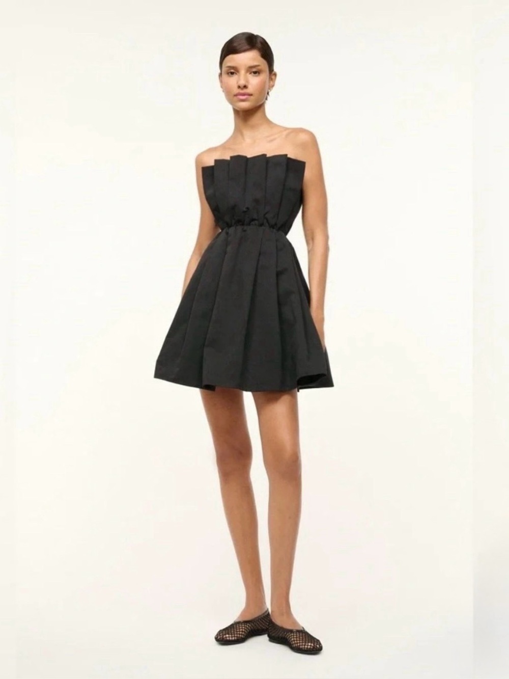 STAUD strapless dress